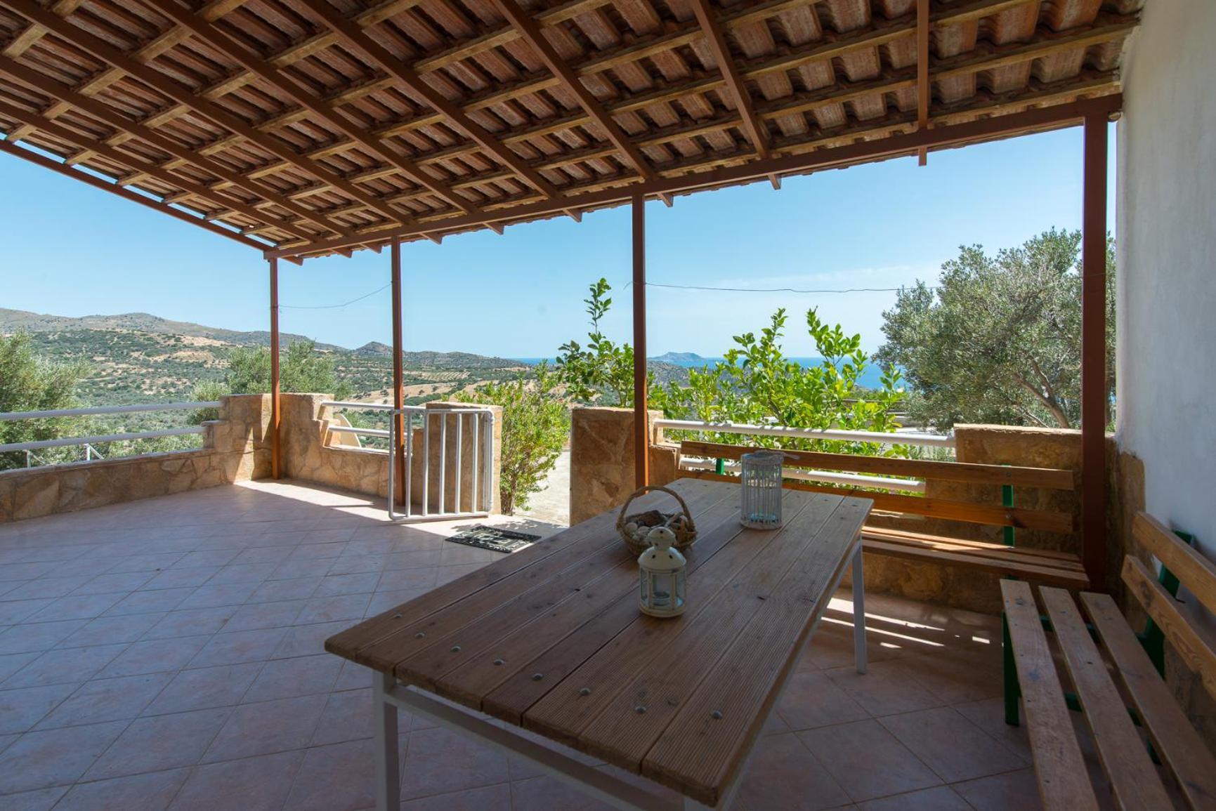 Triopetra Hill View Villa Ngoại thất bức ảnh